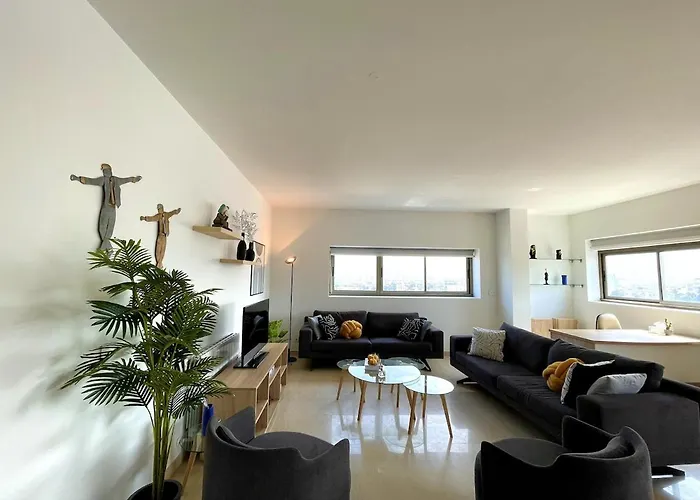 2 Bedroom Apartment Aya Tower Mar Mikhael - Beirut