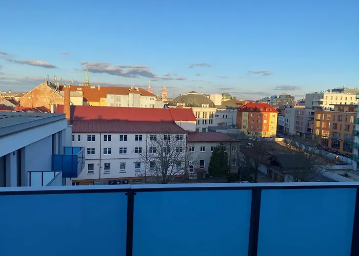 Penthouse mit Balkon in zentraler Lage in Pilsen