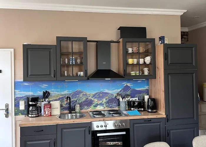 Altstadt Apartment Zittau - stilvolle familienfreundliche Ferienwohnung 78qm am Zittauer Museum und Zittauer Gebirge im Herzen der Oberlausitz mit eigenem Parkplatz ideal zum Wandern im Dreiländereck