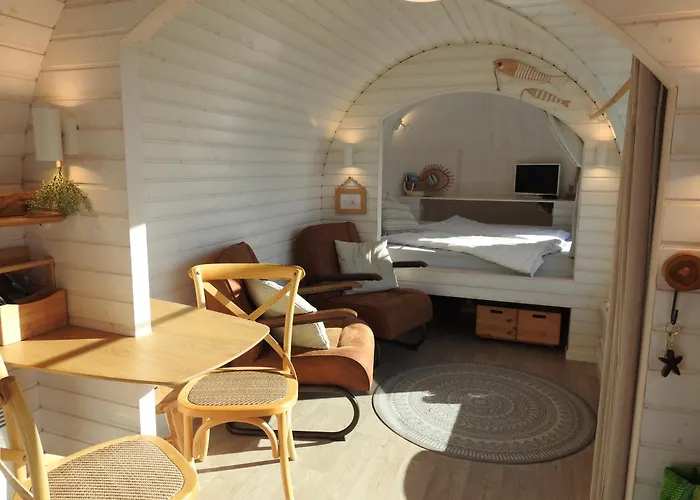 Tiny House De Boet, In Natuurgebied En Vlakbij Het Strand