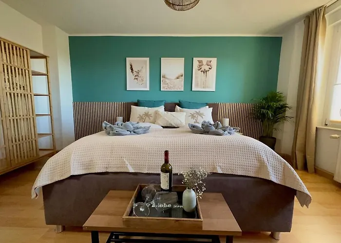 Ferienwohnung 2 im Beachhouse am Goitzschesee - strandnah, familienfreundlich&komfortabel