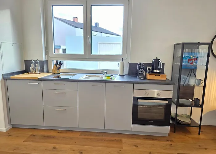 Design I 1-Zimmer-Apartments I Klimaanlage I Boxspring I Parkplatz