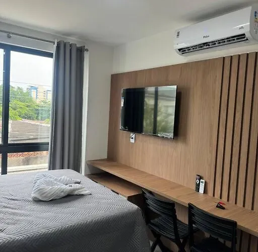 Flat de luxo no Centro com Ótima localização