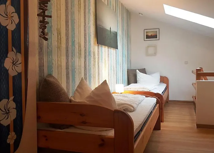 Fewo Wellenreiter Usedom 200 m zum Strand mit Balkon Parkplatz Wlan