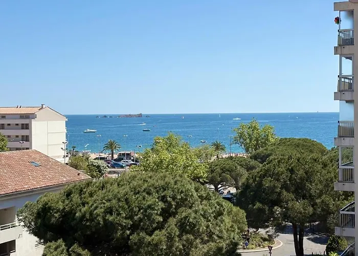 Appartement Elea, Vue Sur Mer, T1 Sur Frejus A 150M Des Plages