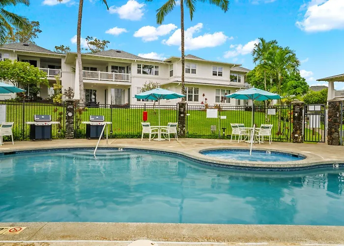 Tropical Princeville Condo With Private Lanai
