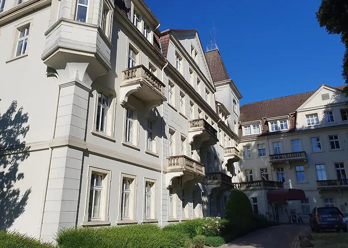 Ferienwohnung am Kurpark mit Balkon