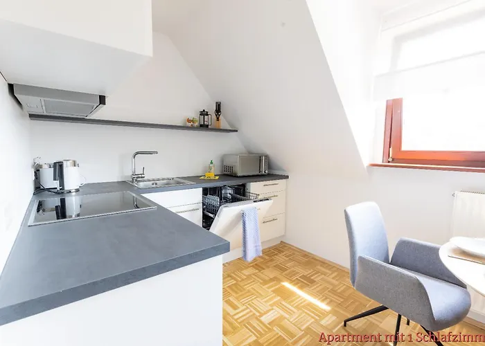 Rhein-Lahn Living - Modernes Design - Kontaktloser Zugang - Zentrale Lage nahe Rhein und Martinsburg - Apartments mit Küche&Wohnzimmer