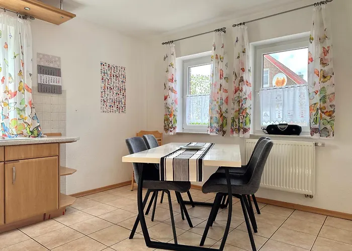 Ferienwohnung Krabbe 1 in Bensersiel mit Garten&Terrasse