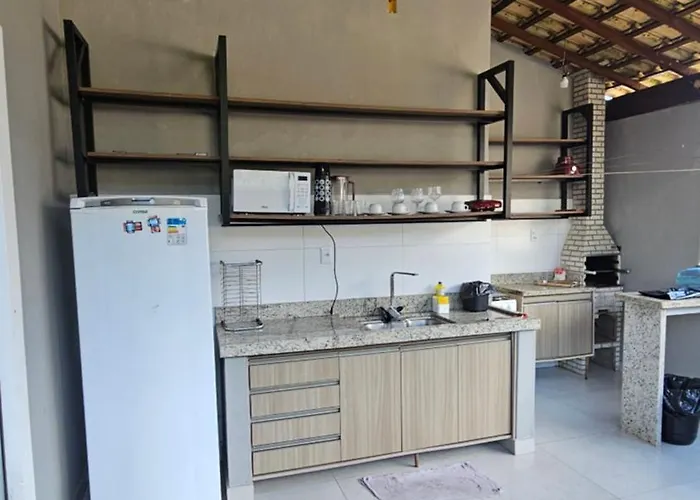 Casa do Sérgio, Lindo loft-02 moderno e confortável.