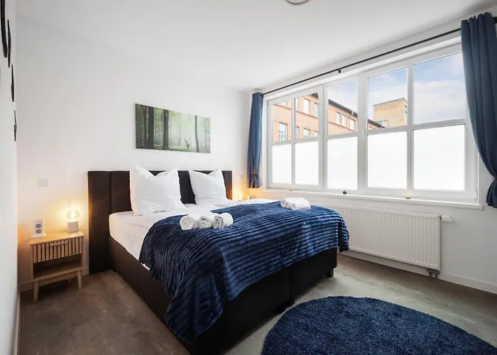 Believe Inn - Spremberg 4 Personen, Küche, Smart TV, Parkplatz
