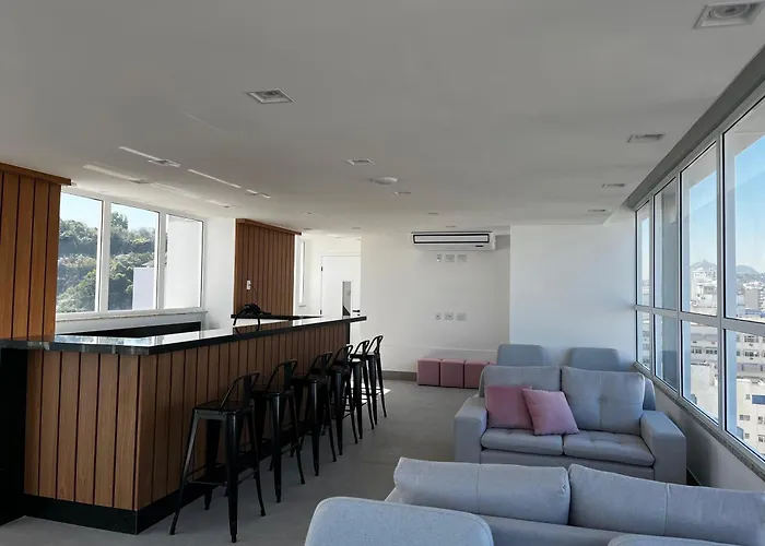 Lindo Studio Boa Viagem Vista para o Mar