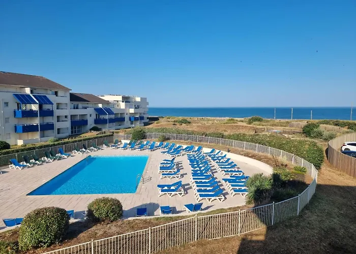 Lacanau, Residence Bleu Marine, Appartements 2E Etage, Exceptionnels Car Balcon Face Et Vue Ocean Avec Piscine ! Et Avec Parking Reserve
