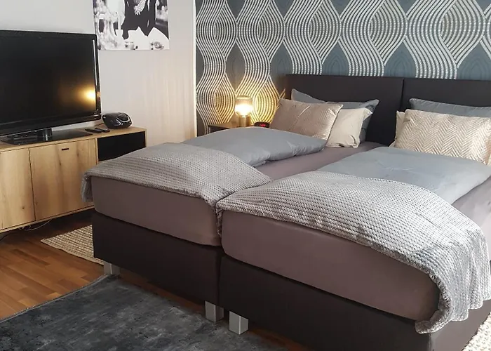 Einführungspreis Gemütliche Auszeit - Designwohnung - 4 Sterne Hotelboxspringbetten - Küche - Familie - Erdgeschoss