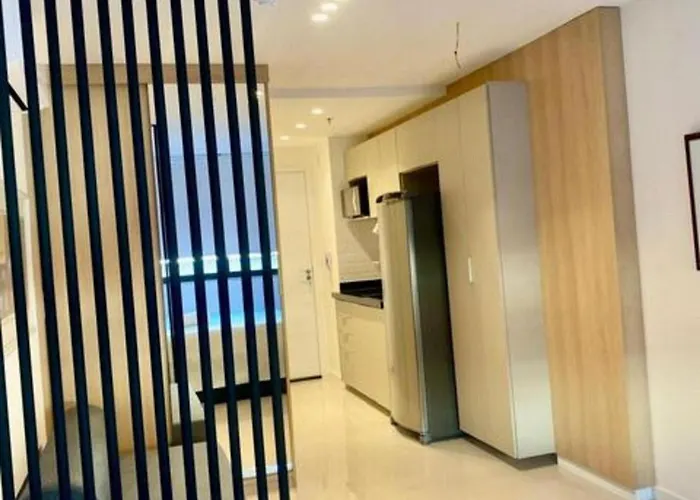 Flat moderno Garagem AR cond Jardim Amália VR
