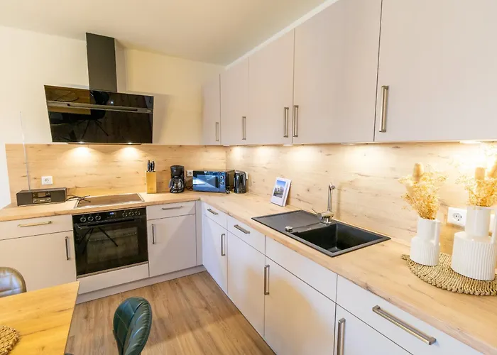 Küstenliebe Tossens – Exklusive Ferienwohnung mit Sauna&nah am Strand!