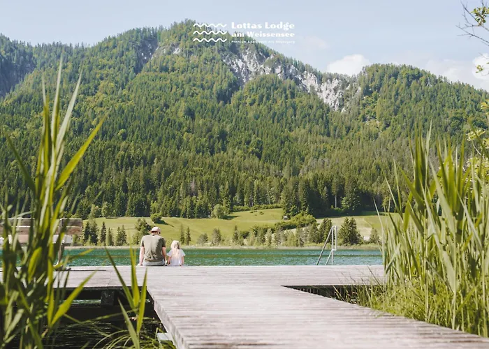 Lottas Lodge am Weissensee - Exklusive Ferienwohnung mit privatem Seezugang
