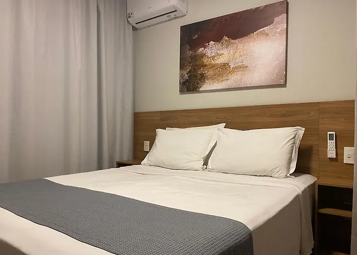 Novo Studio 506 - Hidro, Lareira e Piscina Quente