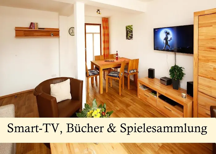 Ferienwohnung Morgensonne am Kurpark Bad Berka # Parkplatz # Spielplatz # WLAN # 2 Schlafzimmer