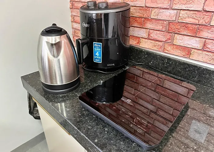 Ap até 8 pessoas, completo, Com garagem e Wi-Fi