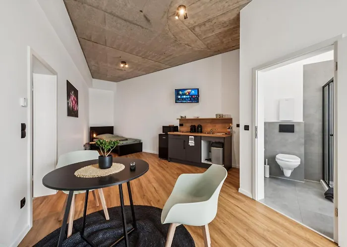 Nordbrise by BohnApartments-Modernes Apartment-Zentrum Diepholz-Parken kostenfei