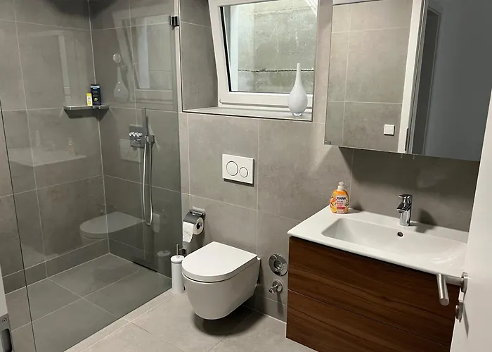 Modernes 2-Zi -Apartment in Bad Friedrichshall WLAN Küche und Waschmaschine