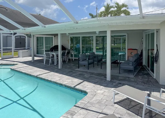 Outdoor Oasis W/ Updated Dock: Cape Coral Home