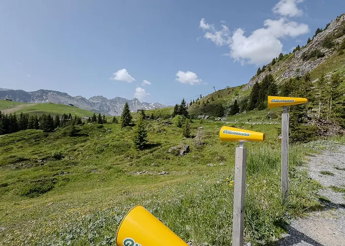 Rehwiesa A11 by Arosa Vacations, Direkt vor der Skipiste&mit Pool