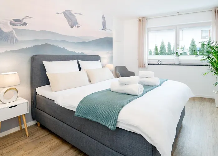 FENJOY: Ferienapartment mit Balkon / Zentral / BBQ