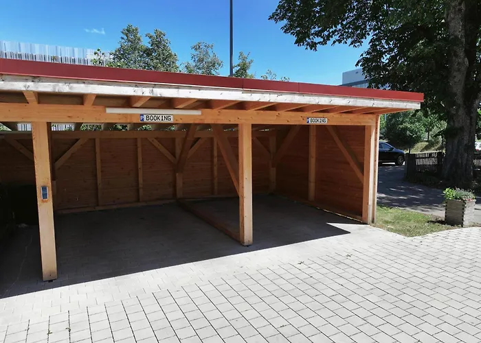 Kempten zentral im Grünen