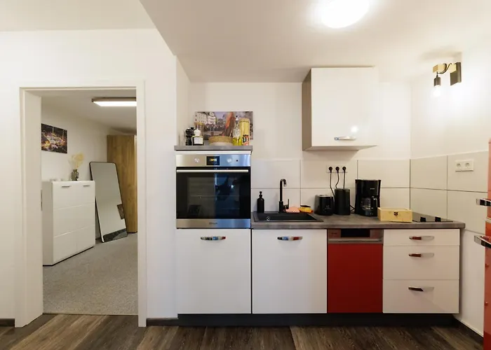Lullus Apartment im Zentrum von Bad Hersfeld mit privatem Parkplatz