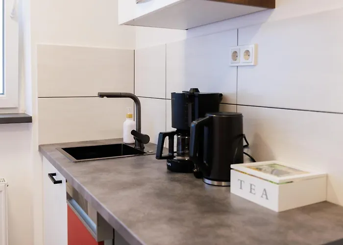 Zuse Studio im Zentrum von Bad Hersfeld mit Küche und Balkon