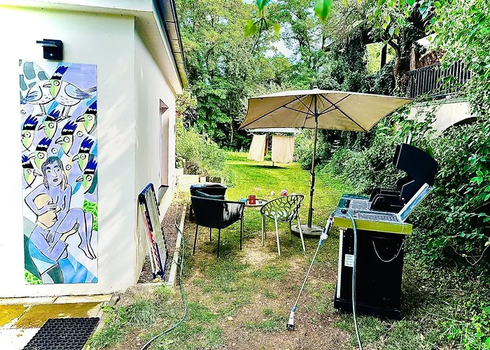 Stylisches See-Studio mit Badezugang&Garten