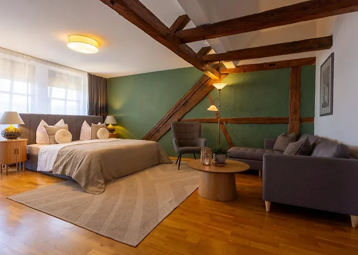 NEU - Dachsuite - Sauna - Terrasse - 4P - Frühstück buchbar