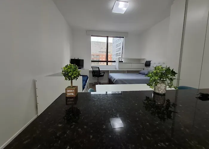 Conjunto Estúdio e Duplex Selenita by Alpha-StayService