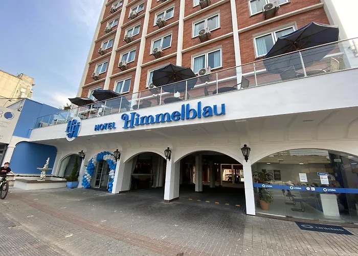 Hotel Himmelblau Blumenau - Com café da manhã, no Centro de Blumenau, próximo ao Neumarkt Shopping