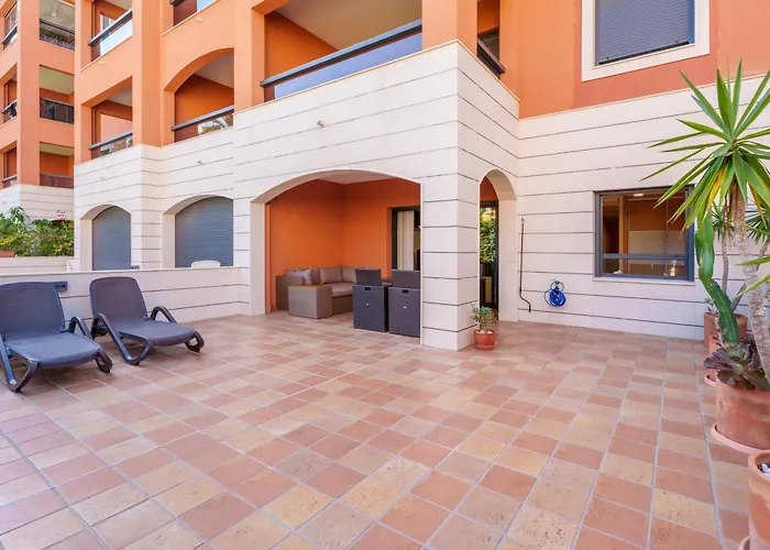 Hogar Brisa De Las Marinas Acogedor Apartamento Con Amplia Terraza Y Acceso Directo A Las Piscinas-Comfortable Apartment With Spacious Terrace And Direct Pool Access