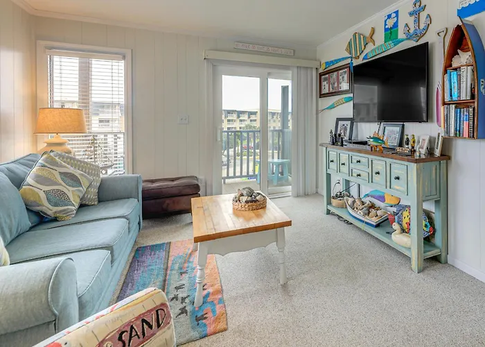 Steps To Sand! Condo W/ 2 Pools In Atlantic Beach