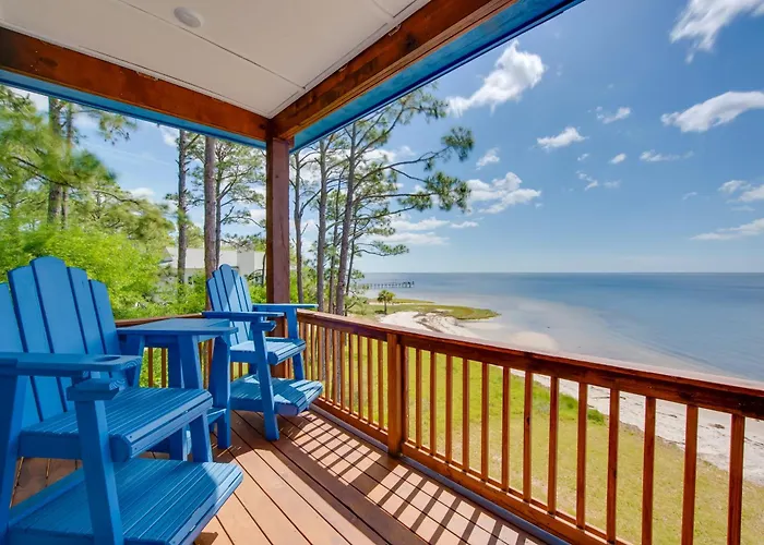 Beachfront Retreat W/ Dock In Lanark Village!