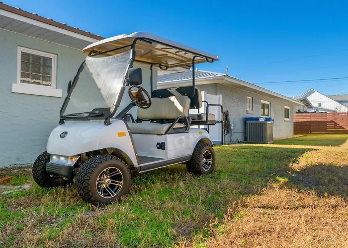 Blue Tide Hideaway - Golf Cart, Sznl Hot Tub, Pets Ok, Free Daily Activities, & More!