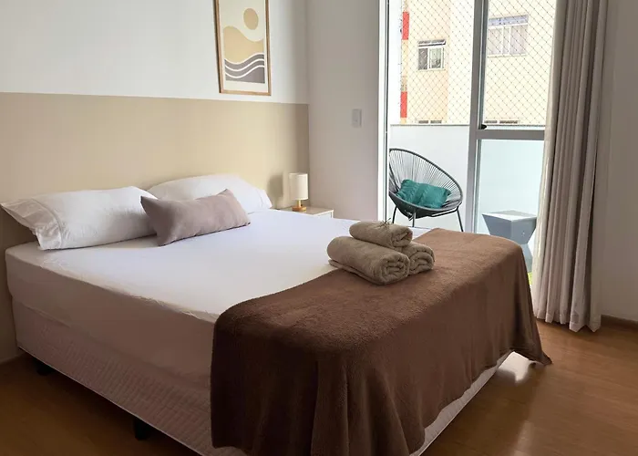 Apartamento em região central com 3 smart TVs - UFV a 1 km
