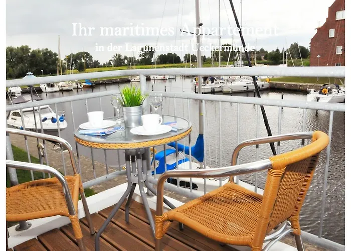 Maritimes Appartement in der Lagunenstadt Ueckermünde