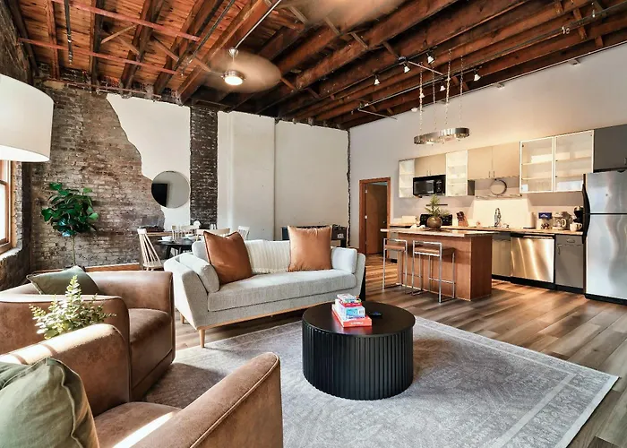 Soaring Designer Ceiling Condo Near Market Square