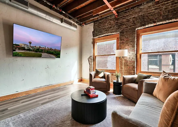 Soaring Designer Ceiling Condo Near Market Square