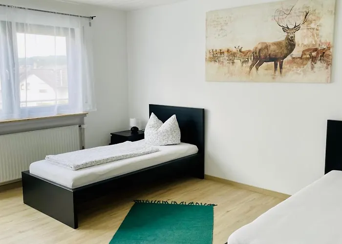 Panoramablick Ferien- und Monteurwohnung OG