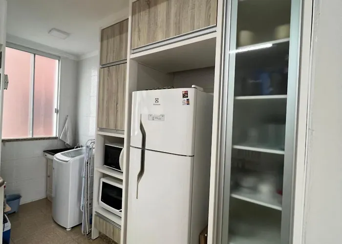 Praia De Palmas, apartamento 2 quartos, completo próximo a praia e todo comercio