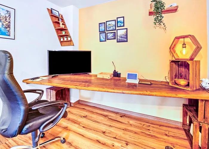 Apartment Bavaria - Zentral mit Stellplatz, Küche&Netflix