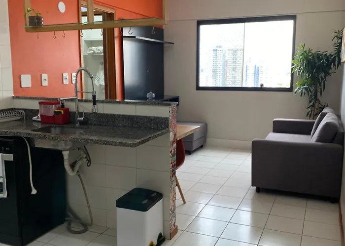 Mobiliado e aconchegante