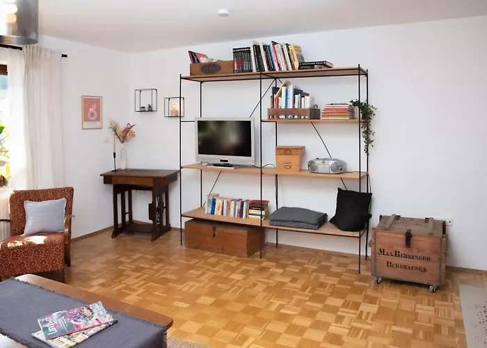 Gemütlich gestaltetes, familiengeführtes Apartment mit Salzachblick