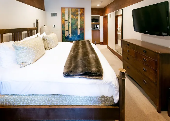 Deluxe King Room With Fireplace Hotel Room